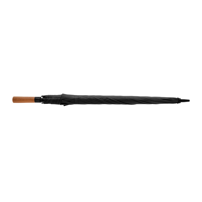 Load image into Gallery viewer, Tony  Aware™ RPET 30 inch acacia auto open umbrella - Custom Wood Designs
