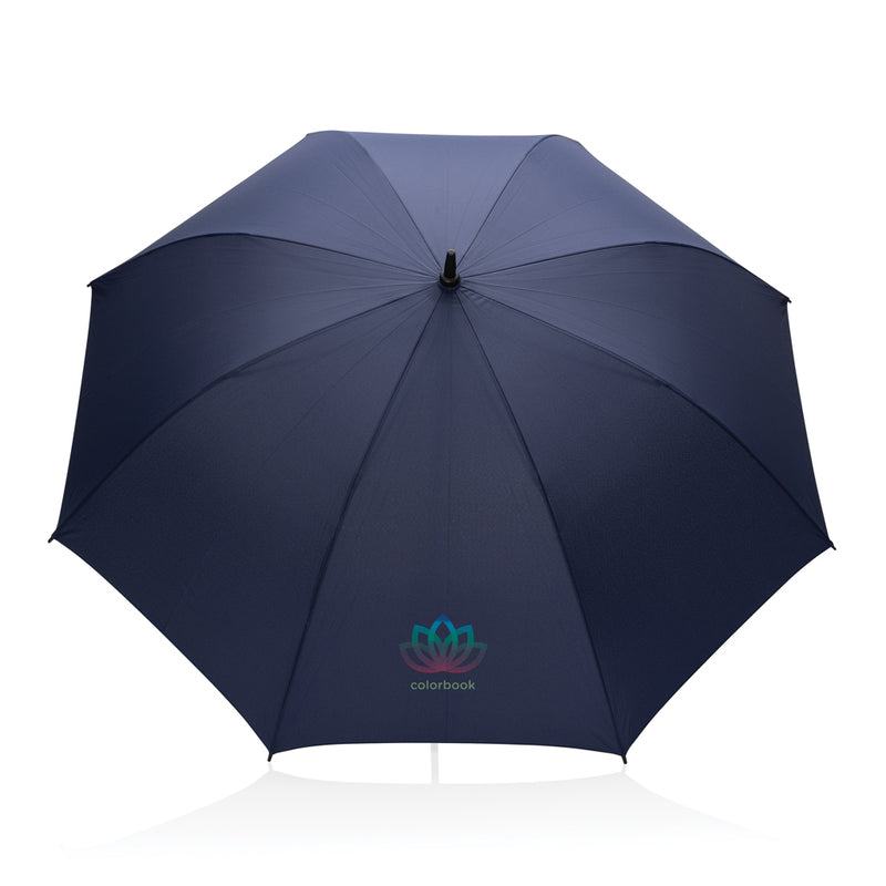 Load image into Gallery viewer, Tony  Aware™ RPET 30 inch acacia auto open umbrella - Custom Wood Designs
