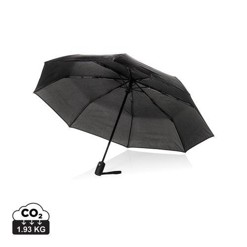Swiss Peak Vito Aware™ RPET 21 inch auto open/close umbrella - Custom Wood Designs