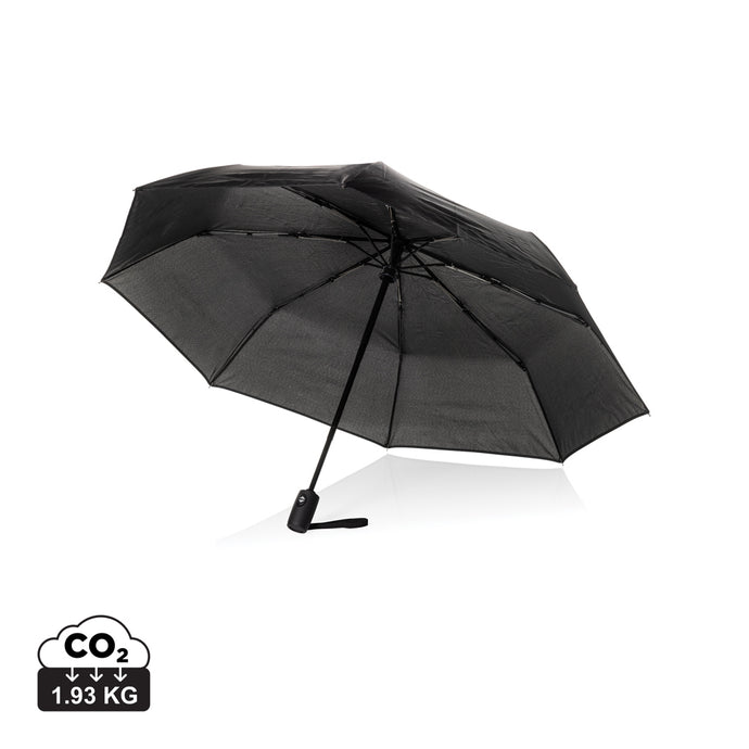 Swiss Peak Vito Aware™ RPET 21 inch auto open/close umbrella - Custom Wood Designs