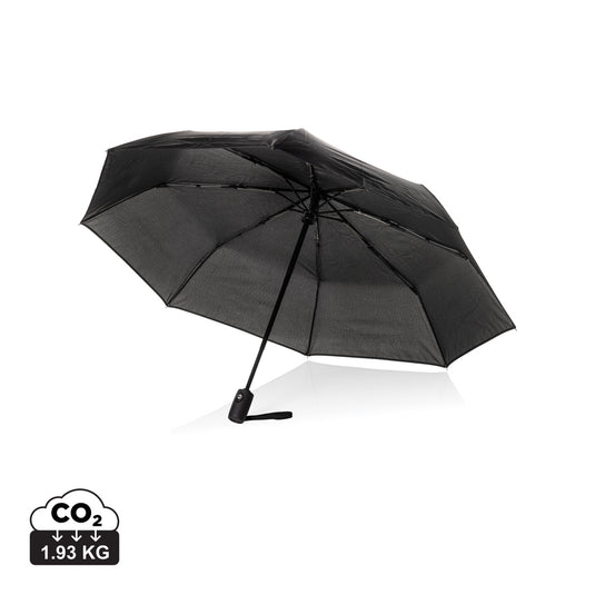 Swiss Peak Vito Aware™ RPET 21 inch auto open/close umbrella - Custom Wood Designs
