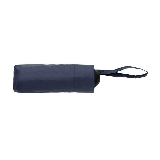 19.5" Aware™ RPET super mini manual 190T Pongee umbrella - Custom Wood Designs 19.5" Aware™ RPET super mini manual 190T Pongee umbrella