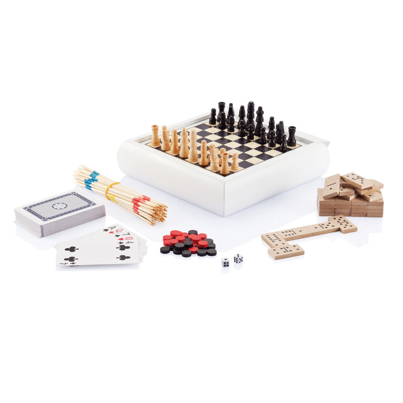 Load image into Gallery viewer, 5 in 1 game set - Custom Wood Designs
