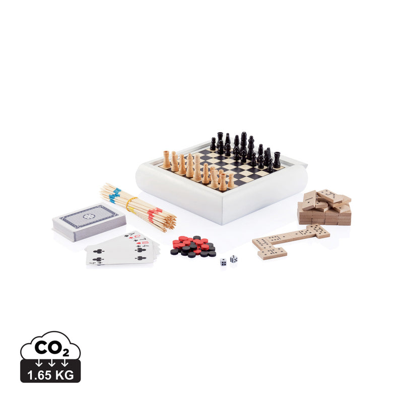 Load image into Gallery viewer, 5 in 1 game set - Custom Wood Designs
