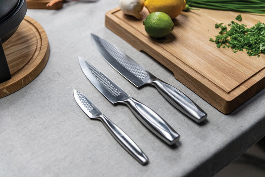 Kitchen Knives Monaco+, set of 3 - Custom Wood Designs
