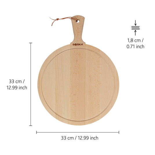 Serving Board Round Amigo L - Custom Wood Designs