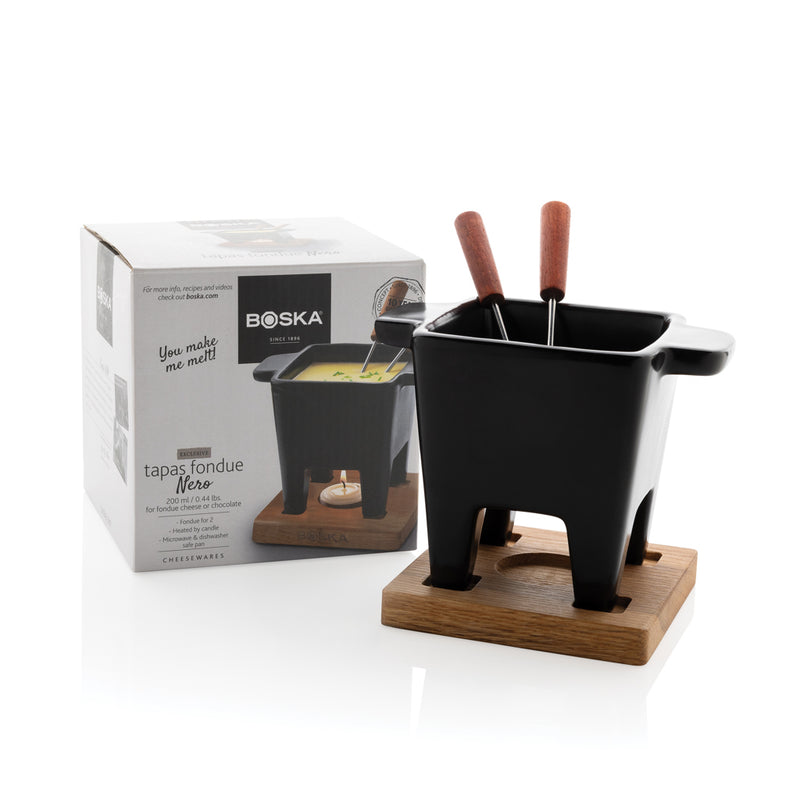 Load image into Gallery viewer, Tapas Fondue Nero - 300 ml - Custom Wood Designs
