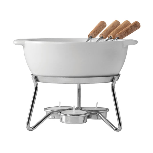 Cheese Fondue Set Party - 750 ml - Custom Wood Designs Cheese Fondue Set Party - 750 ml