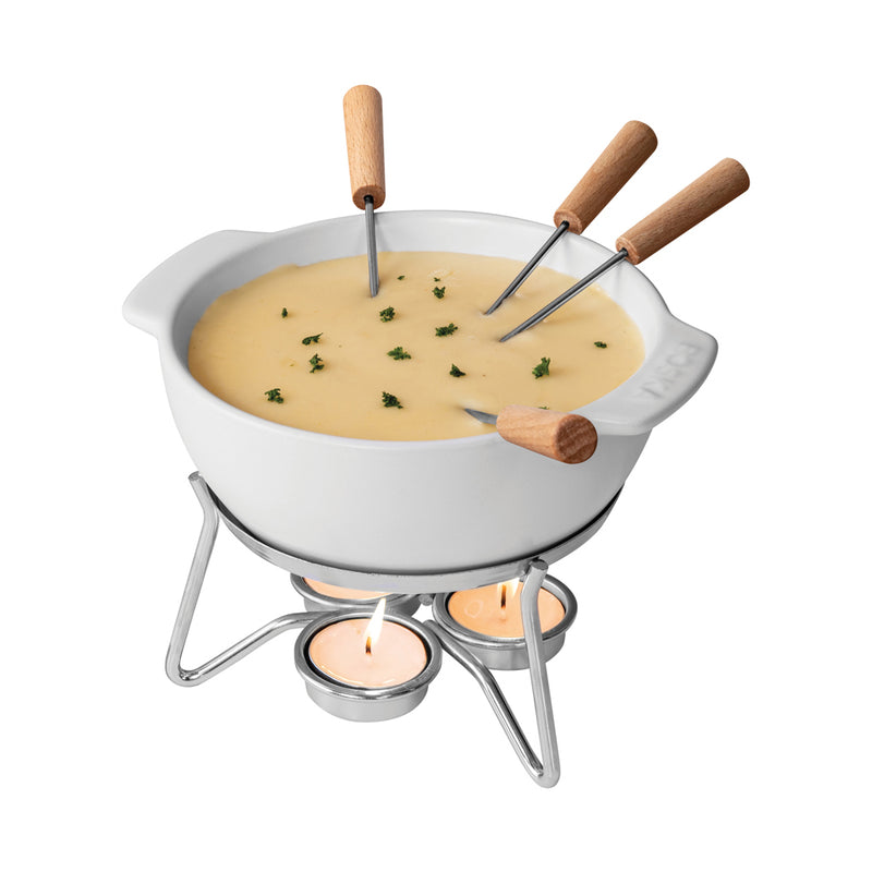 Load image into Gallery viewer, Cheese Fondue Set Party - 750 ml - Custom Wood Designs Cheese Fondue Set Party - 750 ml
