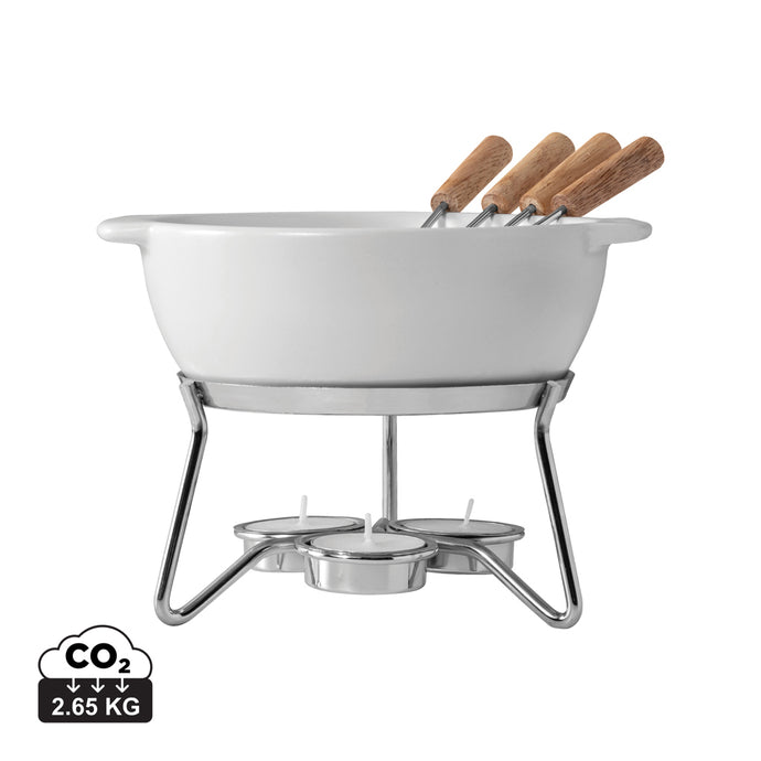 Cheese Fondue Set Party - 750 ml - Custom Wood Designs Cheese Fondue Set Party - 750 ml