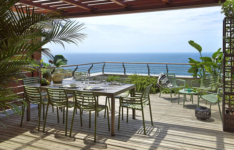 Load image into Gallery viewer, Nardi Premium 8-Seater Outdoor Dining Set - Italian Design Elegance - Custom Wood Designs
