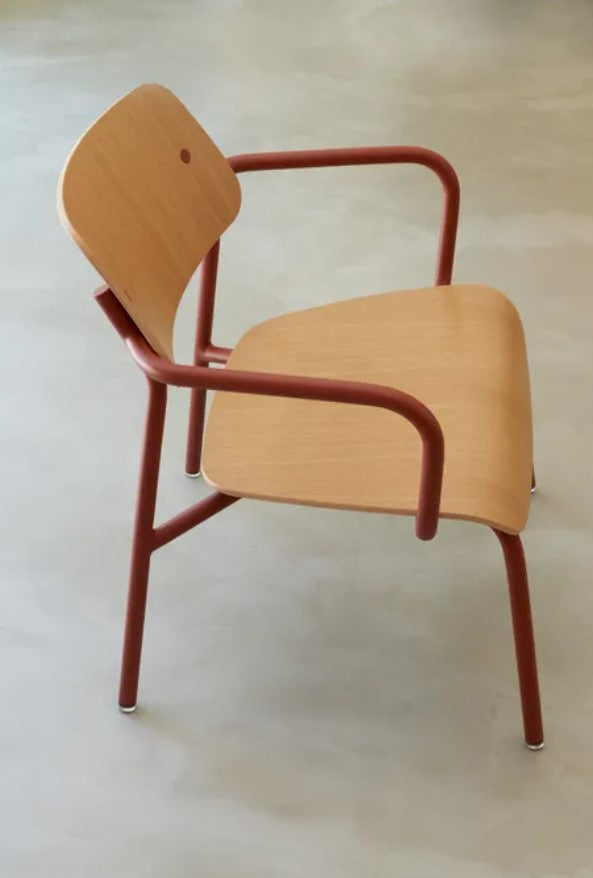 Load image into Gallery viewer, Studie Armchair - Custom Wood Designs
