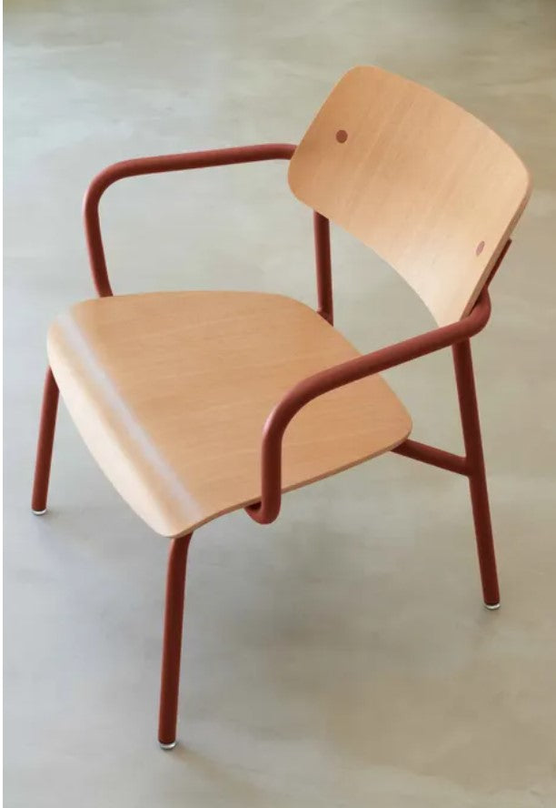 Load image into Gallery viewer, Studie Armchair - Custom Wood Designs
