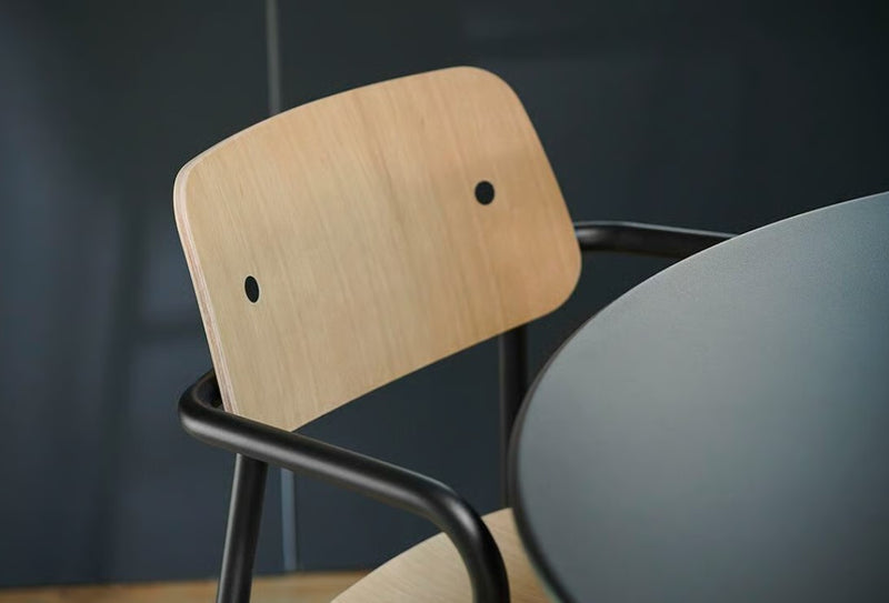 Load image into Gallery viewer, Studie Armchair - Custom Wood Designs
