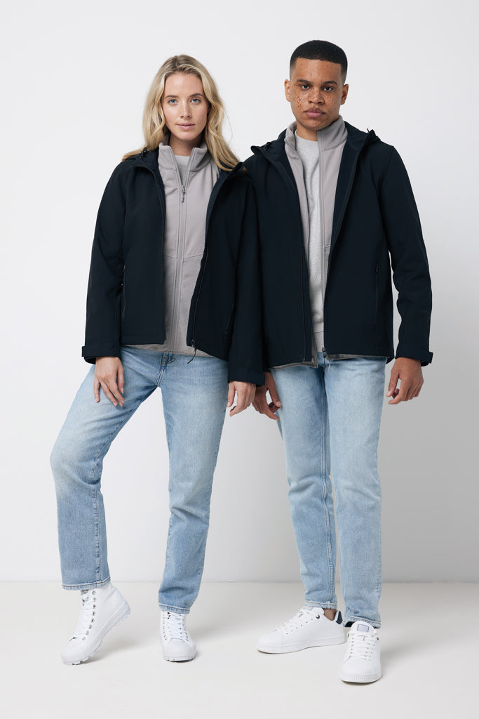 Load image into Gallery viewer, Makal men recycled polyester soft shell jacket - Custom Wood Designs
