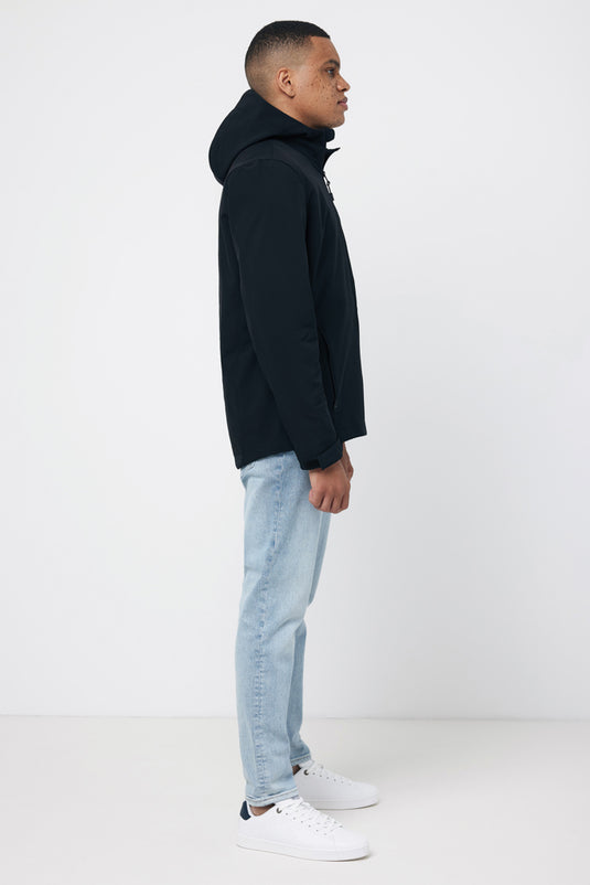 Makal men recycled polyester soft shell jacket - Custom Wood Designs