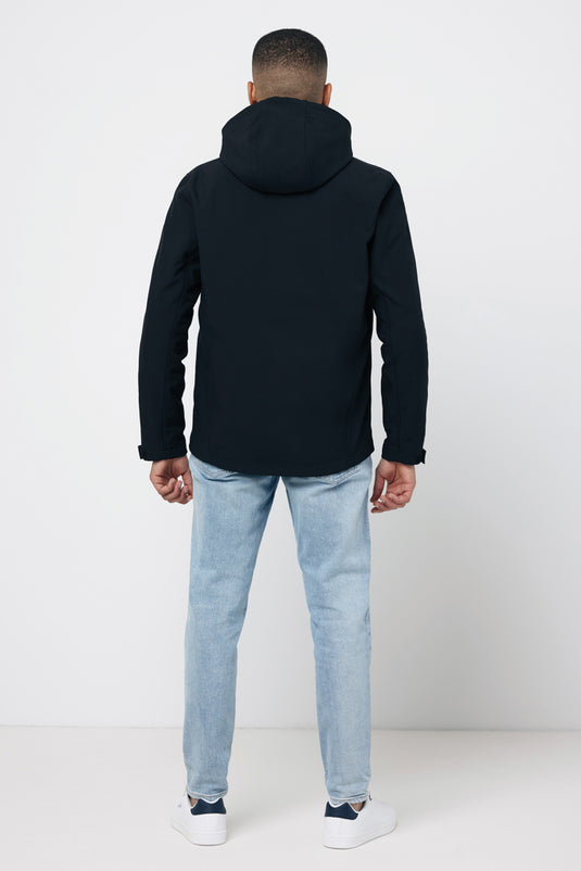 Makal men recycled polyester soft shell jacket - Custom Wood Designs