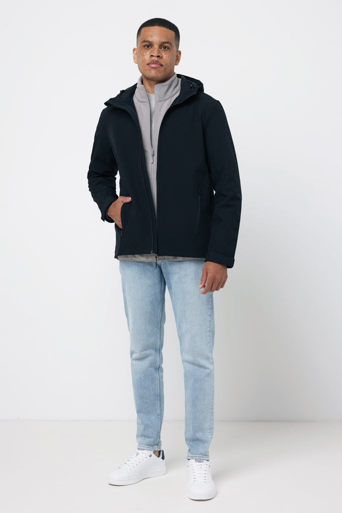 Load image into Gallery viewer, Makal men recycled polyester soft shell jacket - Custom Wood Designs
