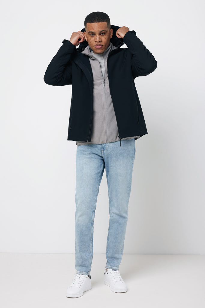 Load image into Gallery viewer, Makal men recycled polyester soft shell jacket - Custom Wood Designs
