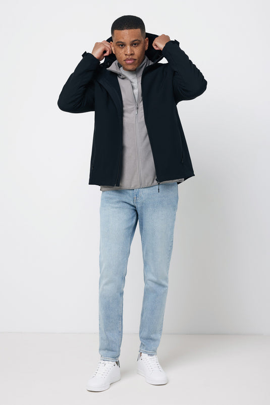 Makal men recycled polyester soft shell jacket - Custom Wood Designs