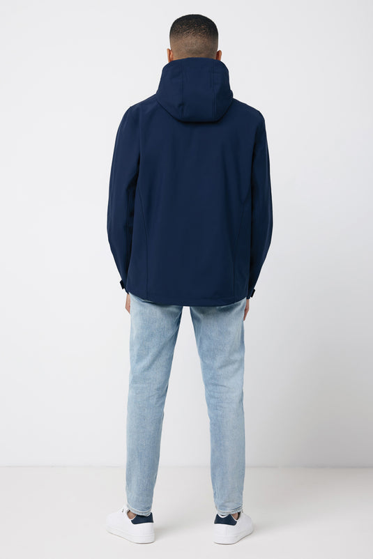Makal men recycled polyester soft shell jacket - Custom Wood Designs