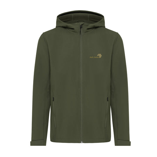 Makal men recycled polyester soft shell jacket - Custom Wood Designs