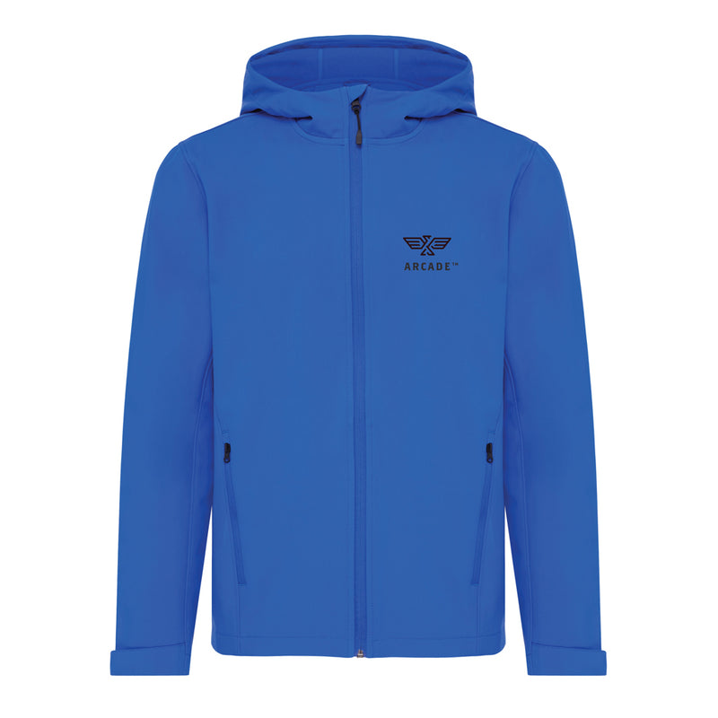 Load image into Gallery viewer, Makal men recycled polyester soft shell jacket - Custom Wood Designs
