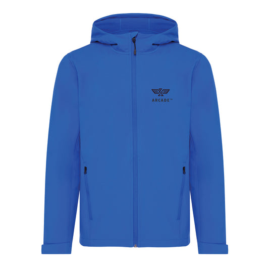 Makal men recycled polyester soft shell jacket - Custom Wood Designs
