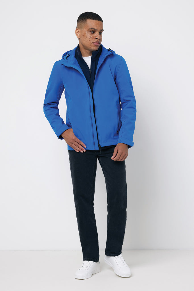 Load image into Gallery viewer, Makal men recycled polyester soft shell jacket - Custom Wood Designs
