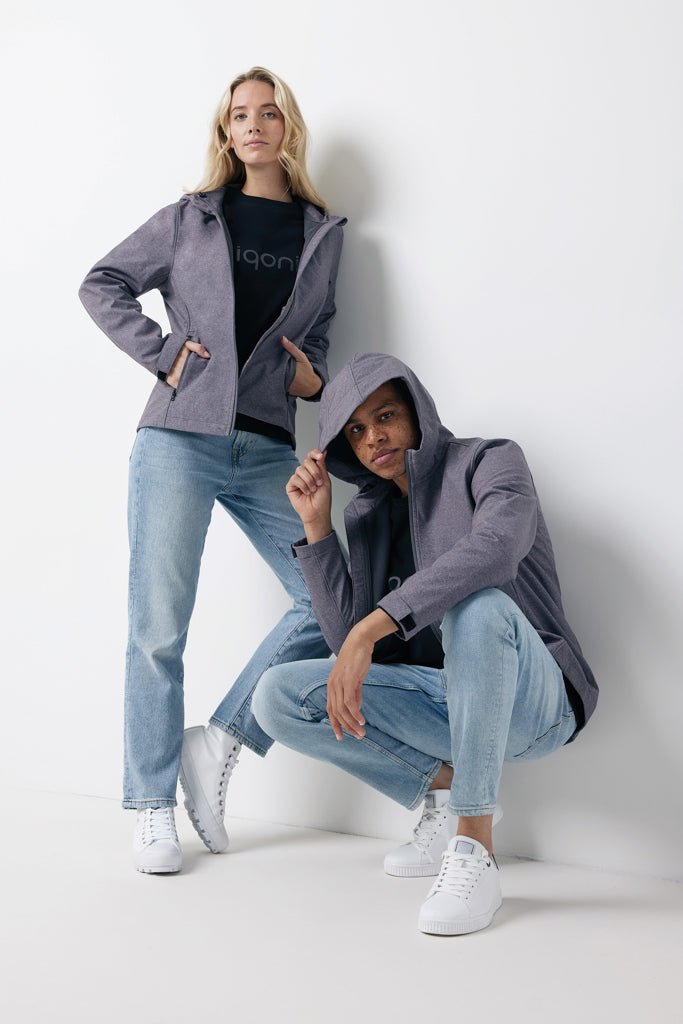 Load image into Gallery viewer, Makal men recycled polyester soft shell jacket - Custom Wood Designs
