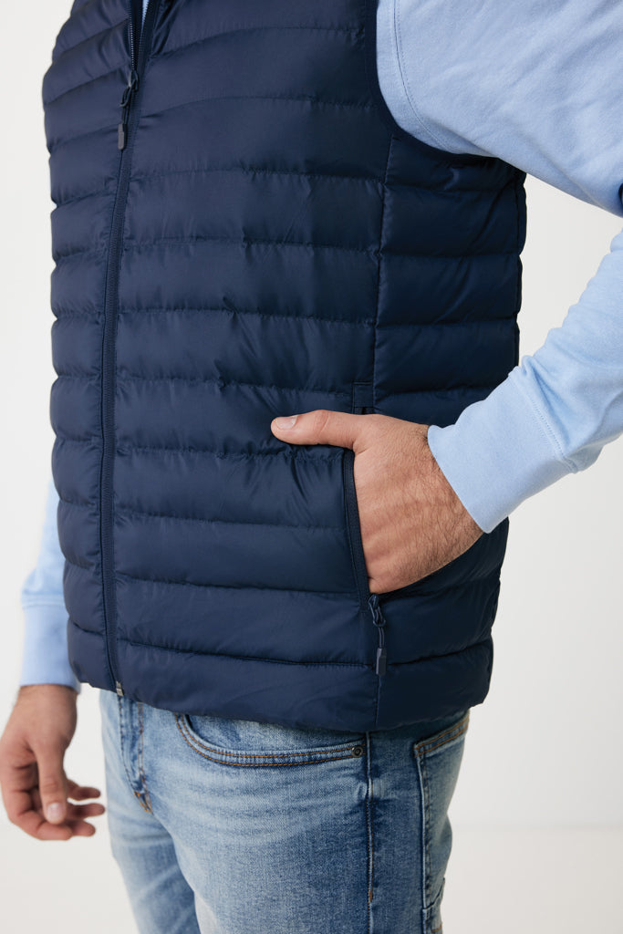 Load image into Gallery viewer, Mer men recycled polyester bodywarmer - Custom Wood Designs
