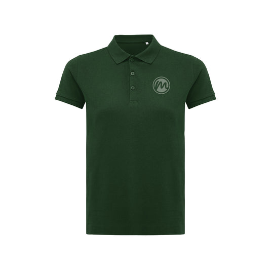Yosemit women recycled cotton pique polo - Custom Wood Designs