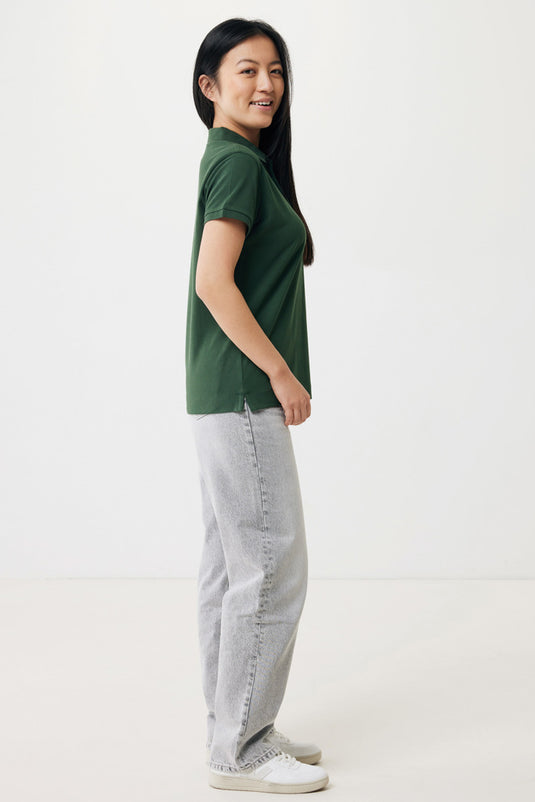 Yosemit women recycled cotton pique polo - Custom Wood Designs