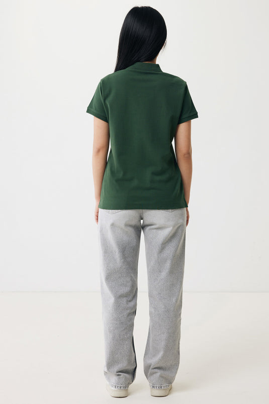 Yosemit women recycled cotton pique polo - Custom Wood Designs