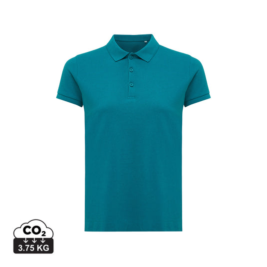 Yosemit women recycled cotton pique polo - Custom Wood Designs
