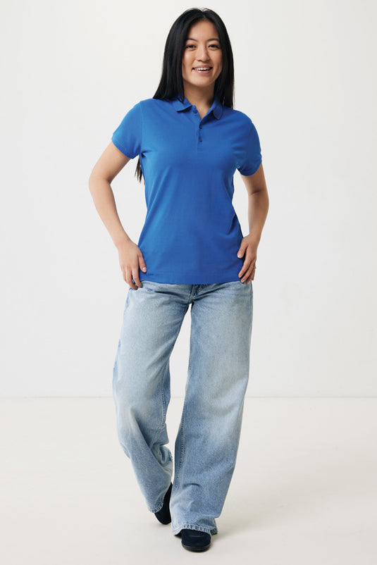 Yosemit women recycled cotton pique polo - Custom Wood Designs