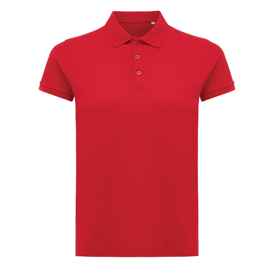 Yosemit women recycled cotton pique polo - Custom Wood Designs