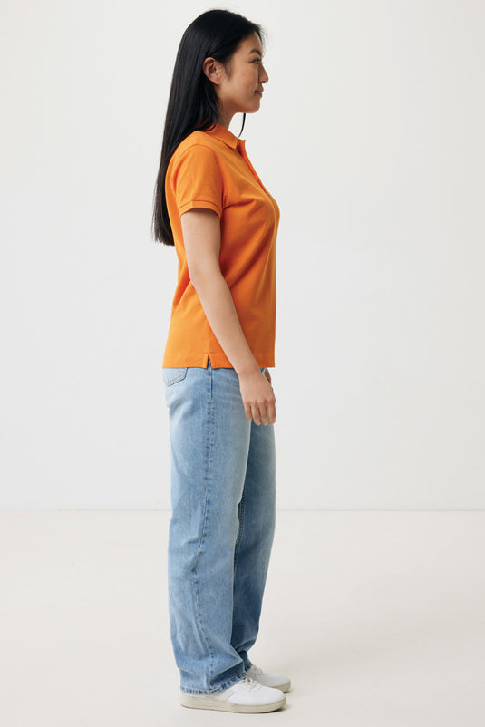 Yosemit women recycled cotton pique polo - Custom Wood Designs