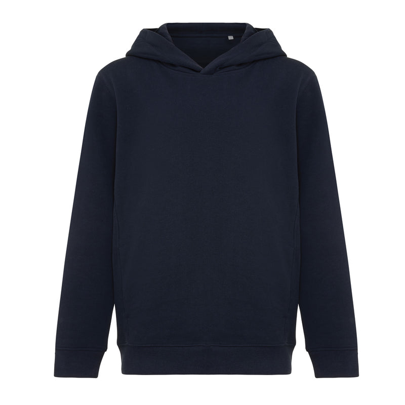 Load image into Gallery viewer, Kids recycled cotton hoodie with sidepockets - Custom Wood Designs
