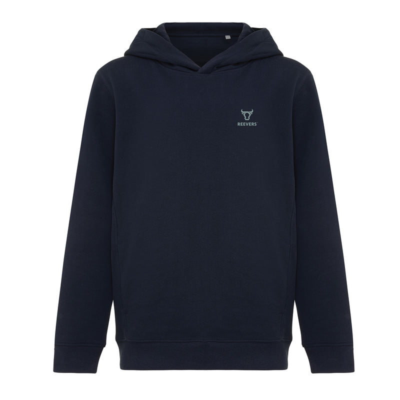 Load image into Gallery viewer, Kids recycled cotton hoodie with sidepockets - Custom Wood Designs

