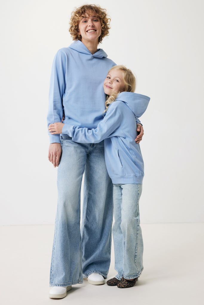 Load image into Gallery viewer, Kids recycled cotton hoodie with sidepockets - Custom Wood Designs
