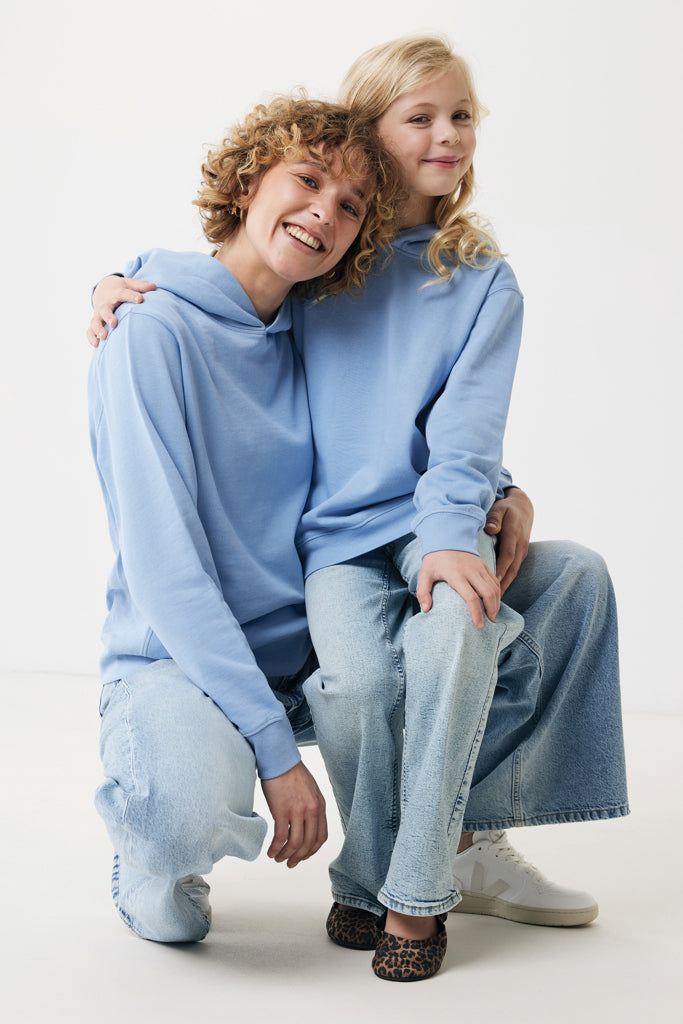 Load image into Gallery viewer, Kids recycled cotton hoodie with sidepockets - Custom Wood Designs
