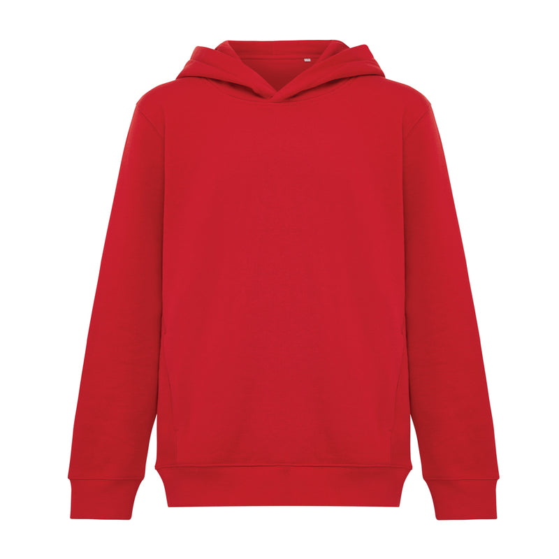 Load image into Gallery viewer, Kids recycled cotton hoodie with sidepockets - Custom Wood Designs
