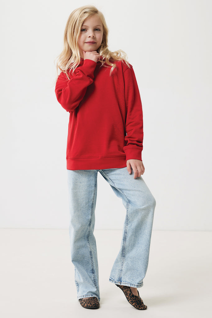 Load image into Gallery viewer, Kids recycled cotton hoodie with sidepockets - Custom Wood Designs
