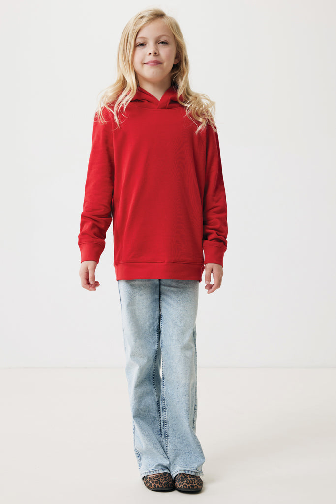 Load image into Gallery viewer, Kids recycled cotton hoodie with sidepockets - Custom Wood Designs
