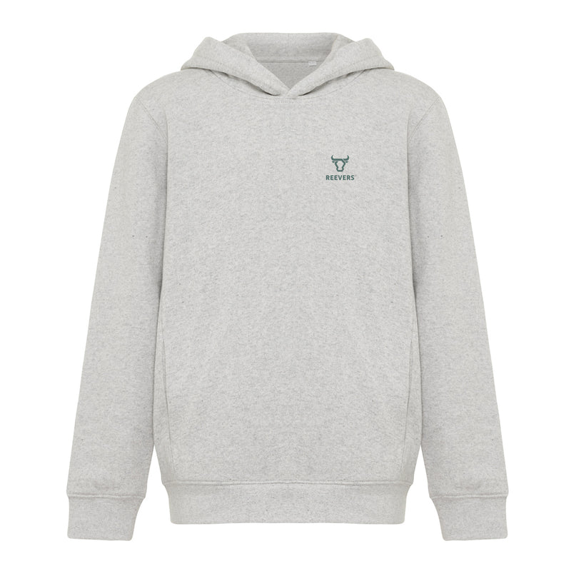 Load image into Gallery viewer, Kids recycled cotton hoodie with sidepockets - Custom Wood Designs
