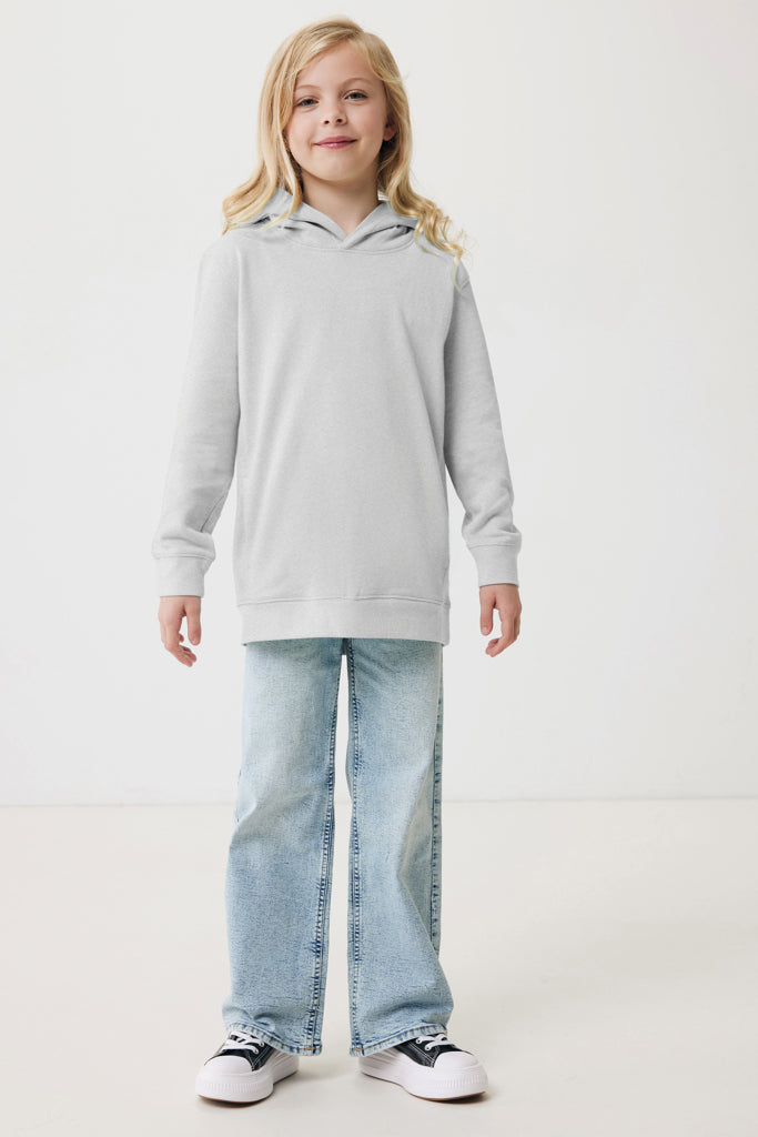 Load image into Gallery viewer, Kids recycled cotton hoodie with sidepockets - Custom Wood Designs
