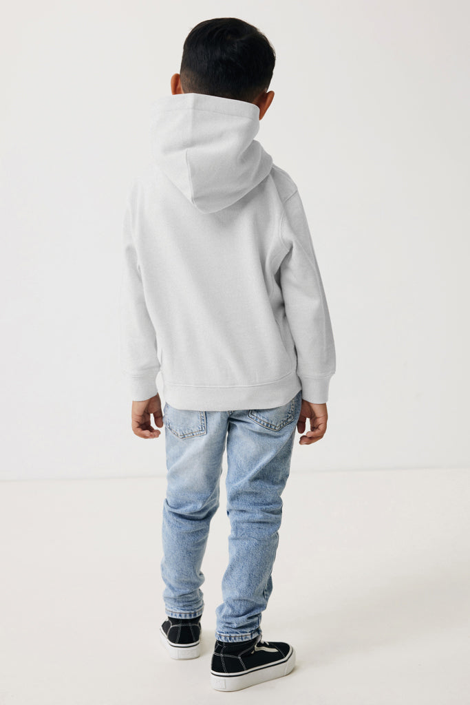 Load image into Gallery viewer, Kids recycled cotton hoodie with sidepockets - Custom Wood Designs
