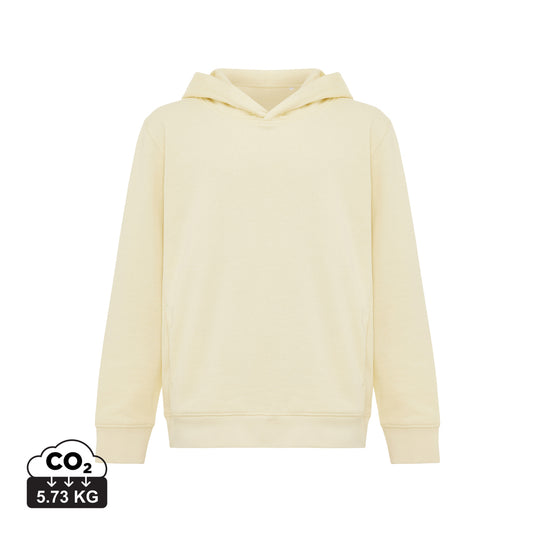Kids recycled cotton hoodie with sidepockets - Custom Wood Designs