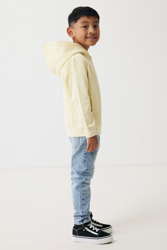 Kids recycled cotton hoodie with sidepockets - Custom Wood Designs